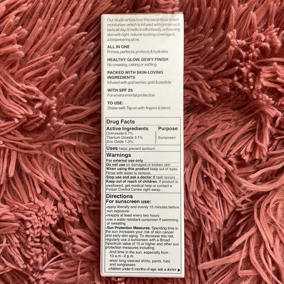 Smashbox halo healthy glow all in one tinted moisturizer SPF 25 - Tan Da… - Picture 3 of 5